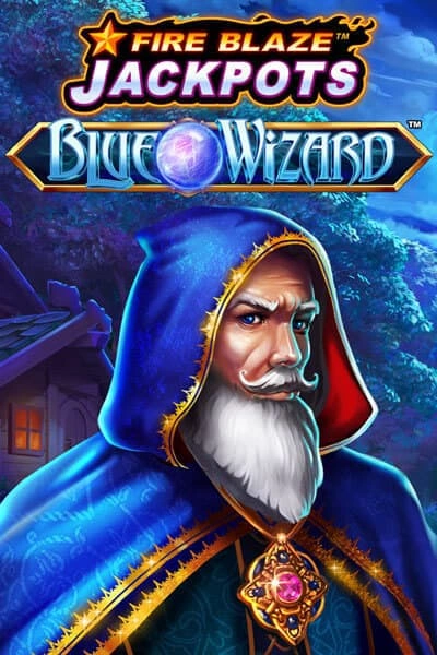 Fire Blaze Jackpots Blue Wizard