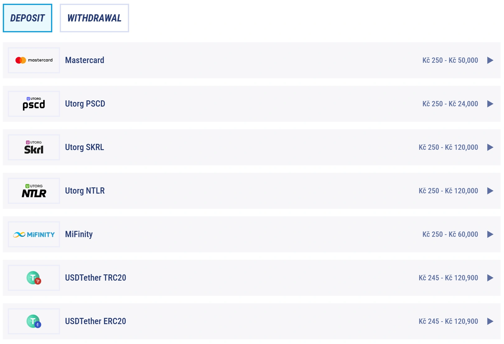 Tikitaka Payment Methods