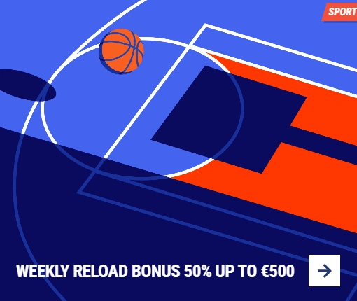 Weekly Reload Bonus 50% up to €500